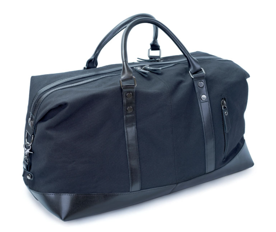 Parvus™ Duffel Bag - Weekend Bag with Leather Accents - 42L