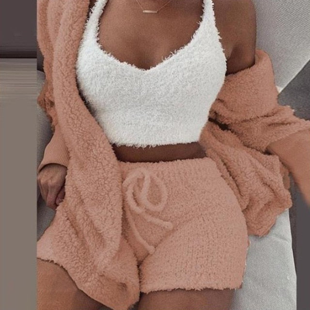 Cozy™ Gebreide Set